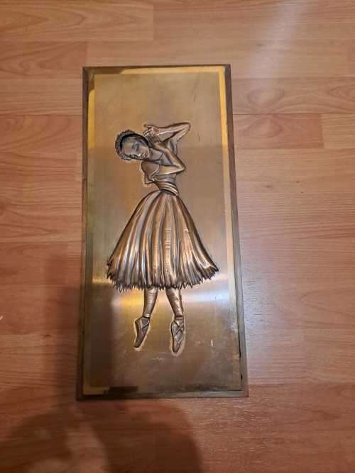 Copper Plate, Dancing Ballerina by Copper Wild Life