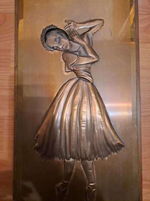 Copper Plate, Dancing Ballerina by Copper Wild Life