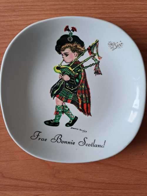 Vintage Frae Bonnie Scotland Plate