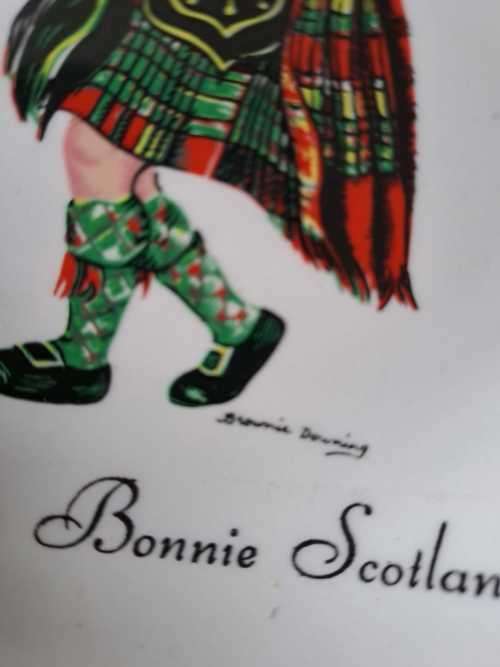 Vintage Frae Bonnie Scotland Plate