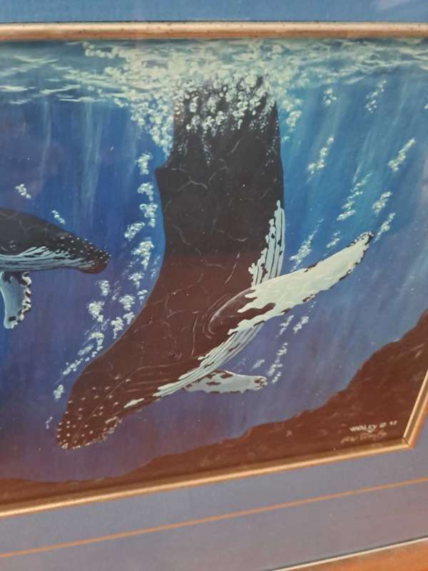Robert W Harley limited lithograph 120/500 with original autograph