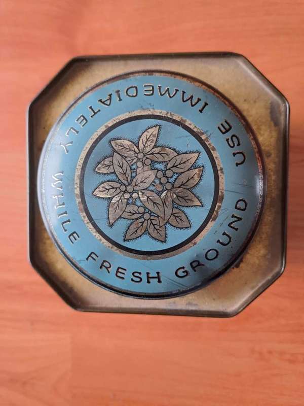 Rare!!! Ocean Queen Coffee Blend Tin with Lid(empty)