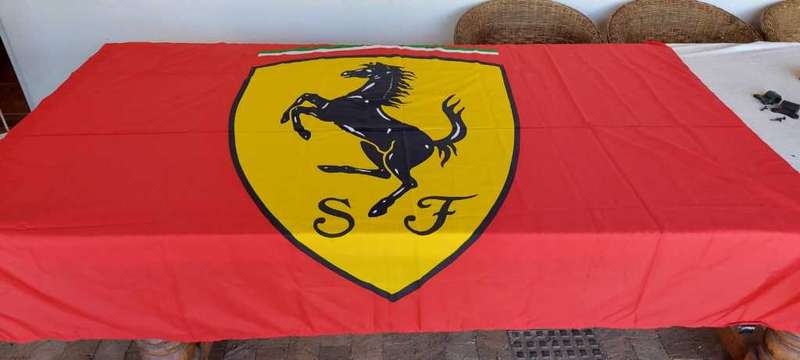 Ferrari Flag, 1.2 meter x 900mm Official product of Ferrari