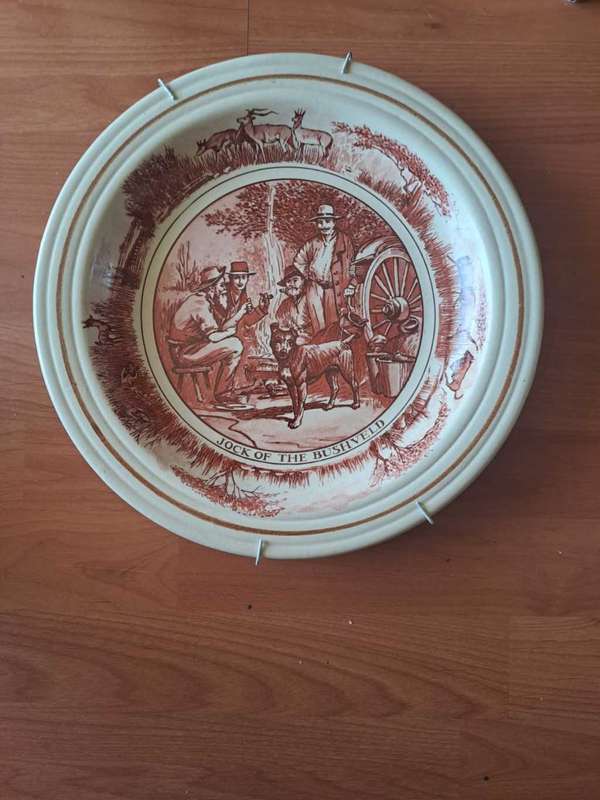 Beautiful Jock of the Bushveld Commemorative Plate