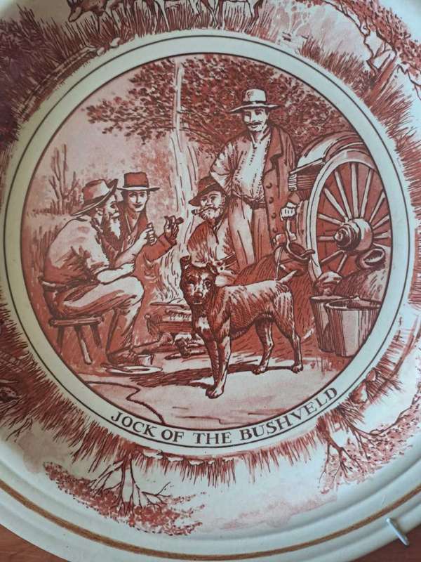 Beautiful Jock of the Bushveld Commemorative Plate