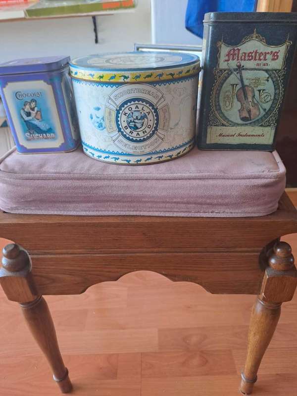 3 x Vintage/Antique Collectors Tins, Bargain!!