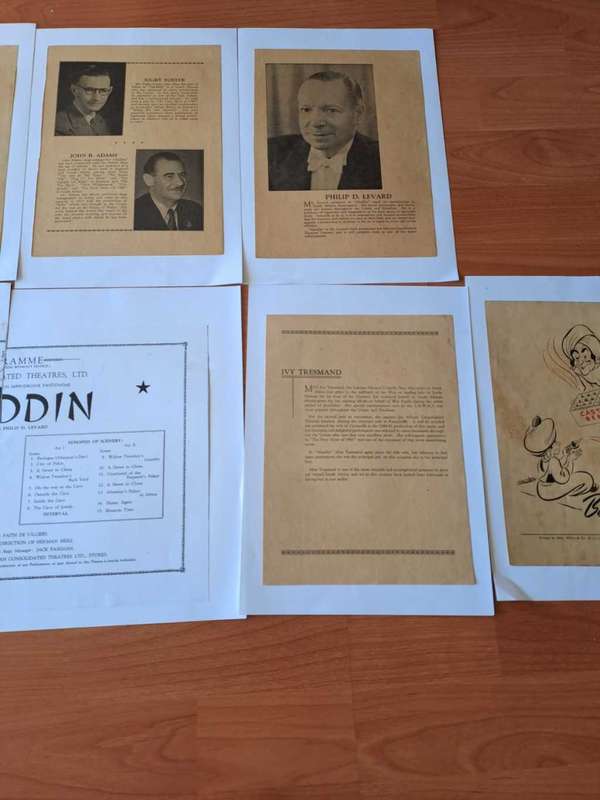 Africana, Alladin by African Consolidated Theaters Ltd with 7 signatures