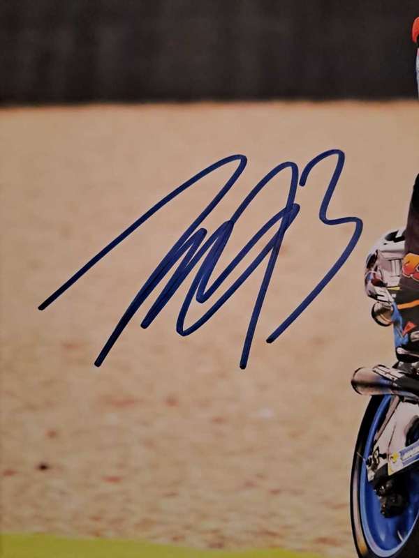 Jack Miller Australian Moto GP driver original autographed photo