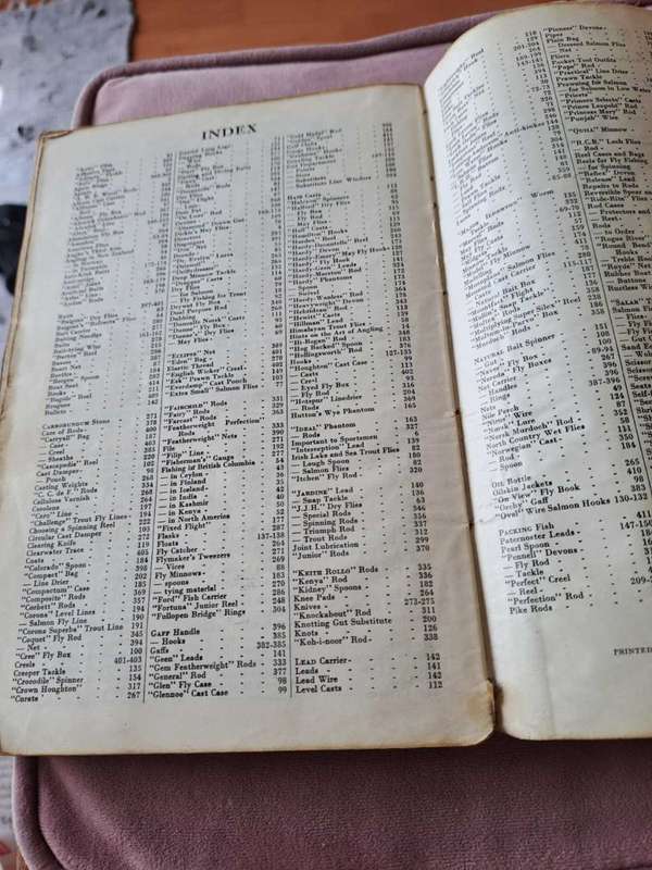 Hardys Anglers Guide, 55 th Edition, fishing history