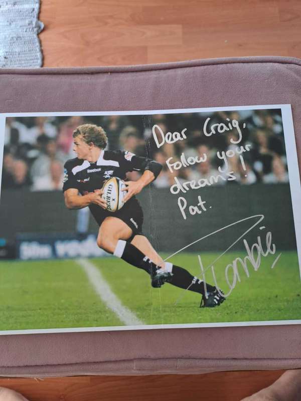 Colour Print, signed Pat Lambie