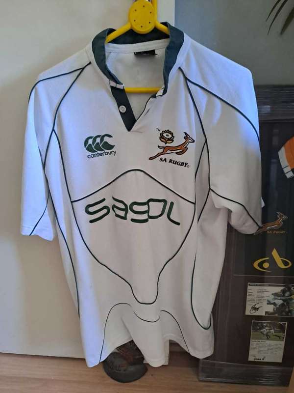Sasol original 2007/8 Canterbury Rugby Jersey White