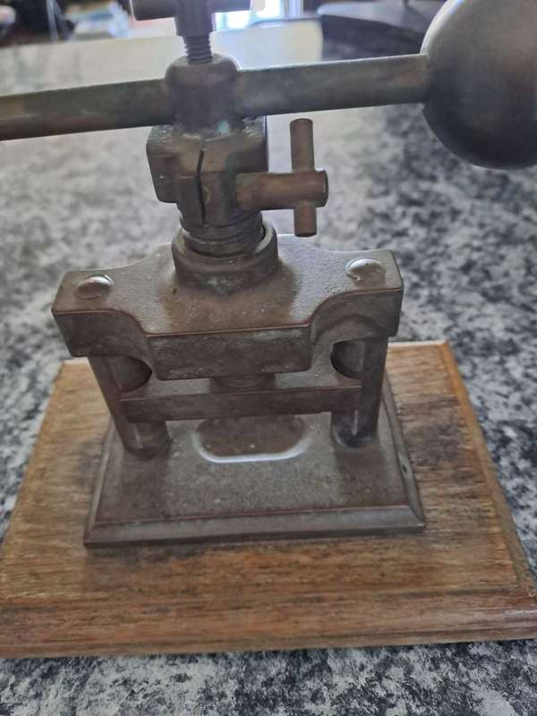 Rare Steampunk Nutcracker, brass/copper