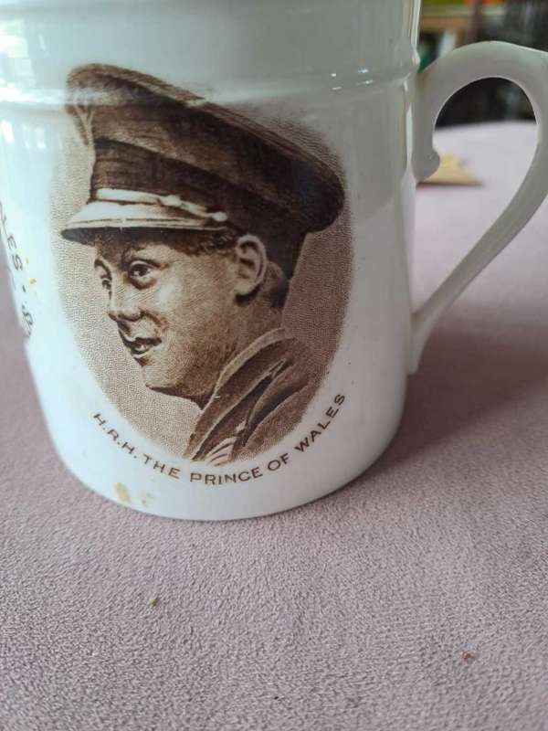 Prince of Wales visit 1925, Commemorative Mug