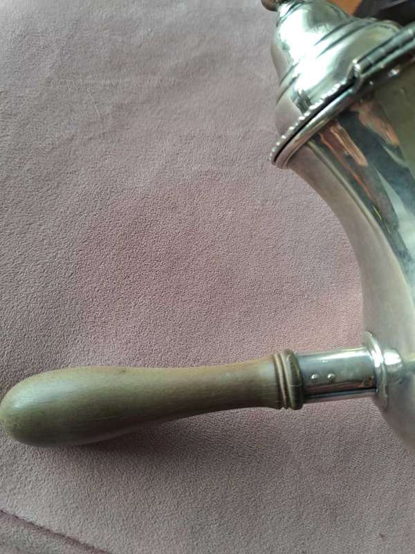 Joseph Rodgers & Sons silver plated chocolate pot