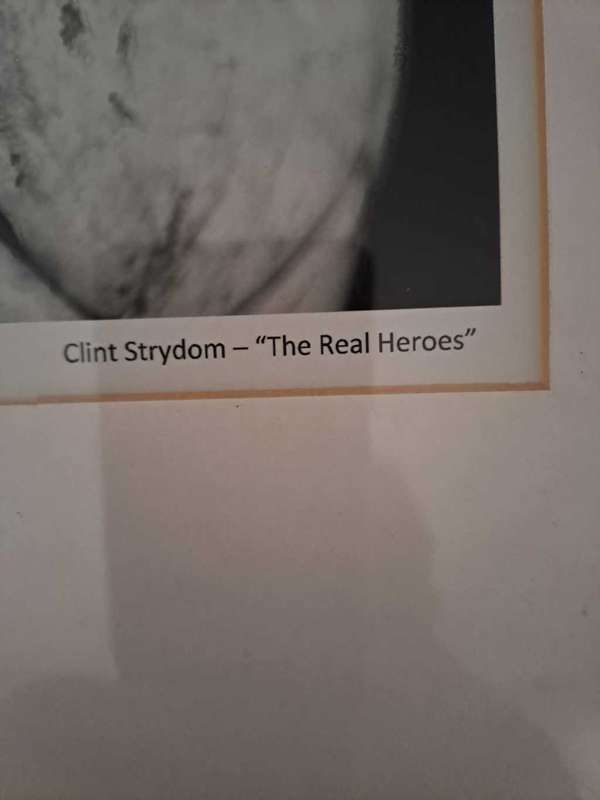 Clint Strydom `The Real Heroes` print