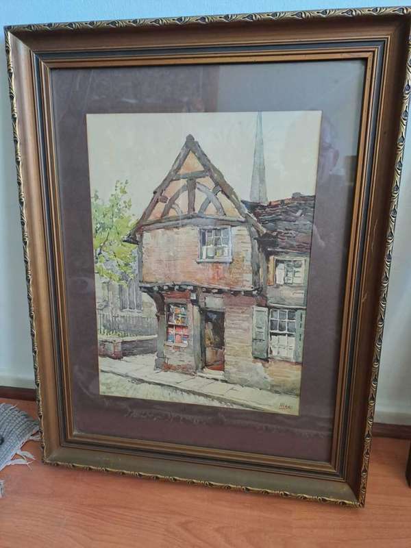 Nicolas Markovitch(signs A Marc or Marc) Lithograph Print