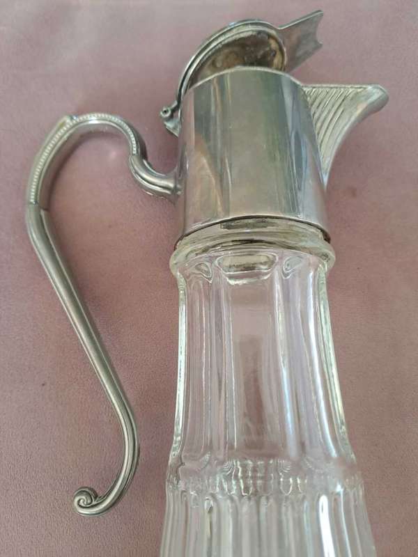 Vintage Silver Plated Claret Decanter/Jug