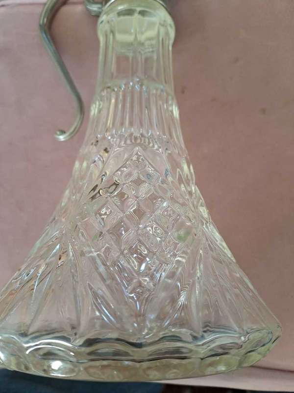 Vintage Silver Plated Claret Decanter/Jug