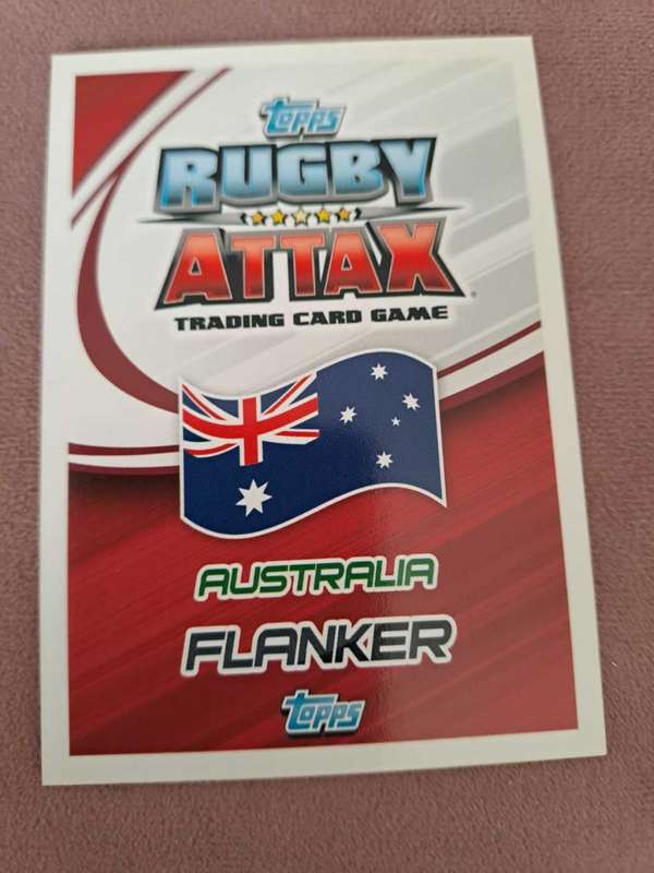 Rugby , Michael Hooper original autograph