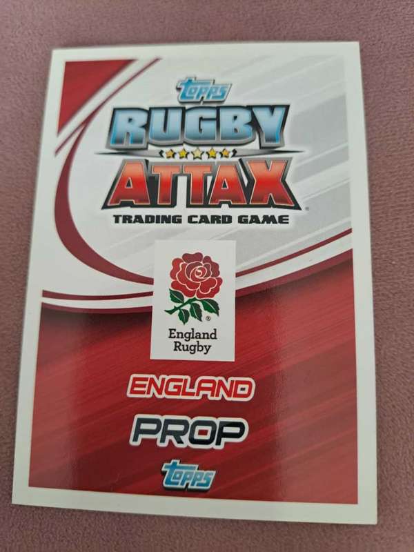 Rugby, Joe Marler original autograph