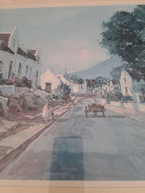 Tulbagh, Church Street, Print, Andre De Beer