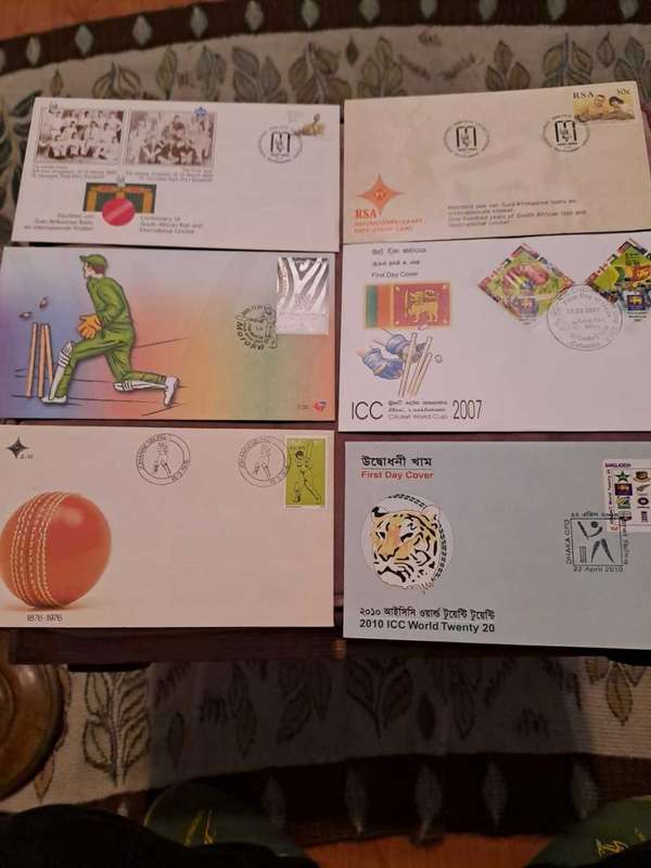 7 x Cricket FDC`s