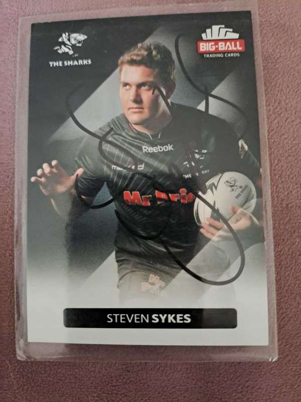 Steven Sykes original signature