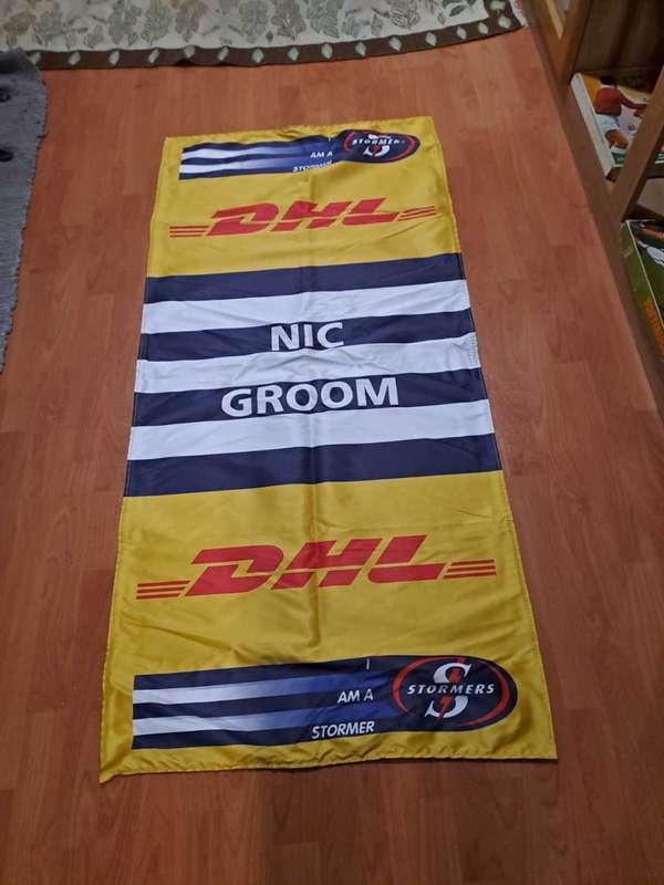 Rugby Locker Room Banner Nic Groom