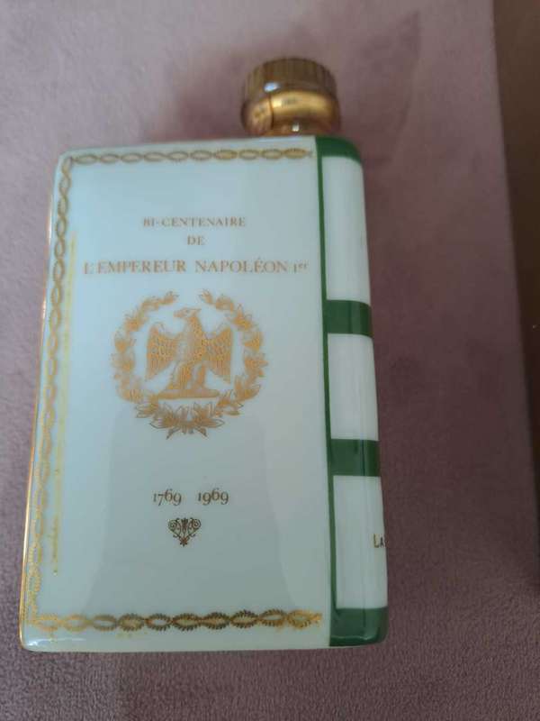 L/Edit Cognac Camus Napoleon porcelain decanter