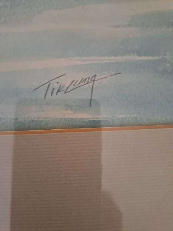 Beautiful Tik Lung watercolour 1