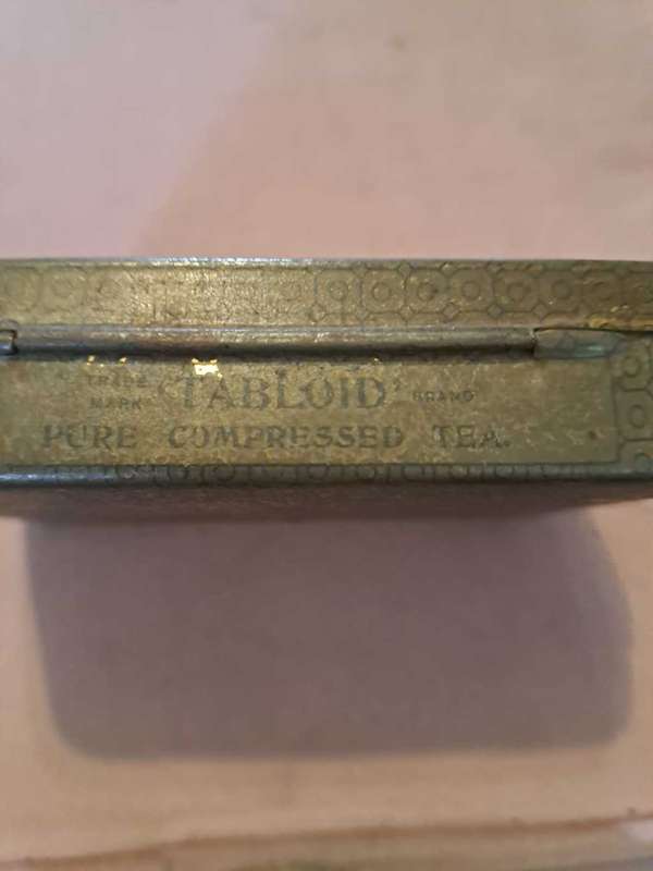 WW1 Tabloid Tea Tin