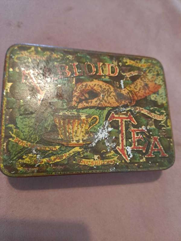 WW1 Tabloid Tea Tin