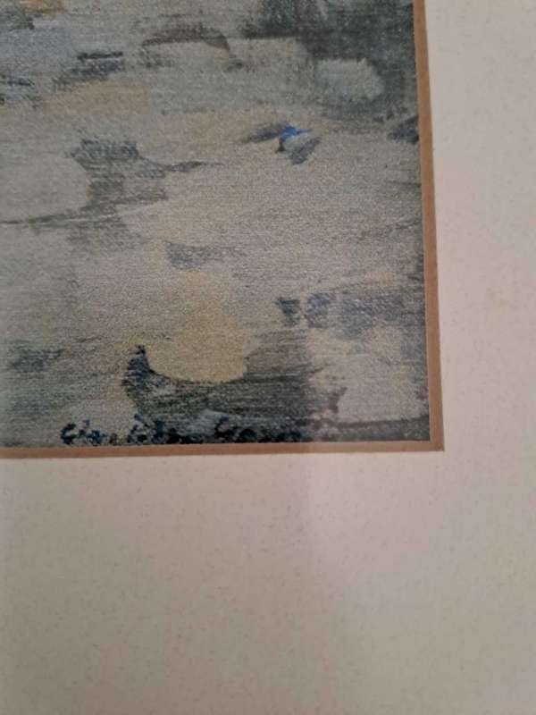 Lovely Christiaan St Patrick Nice, Gordons Bay Harbour Print