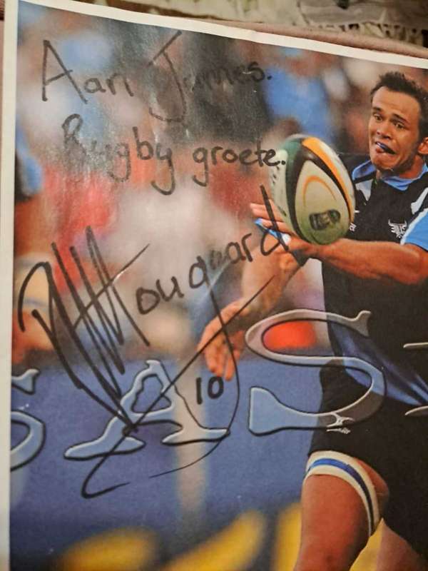 Derick Hougaard original signature