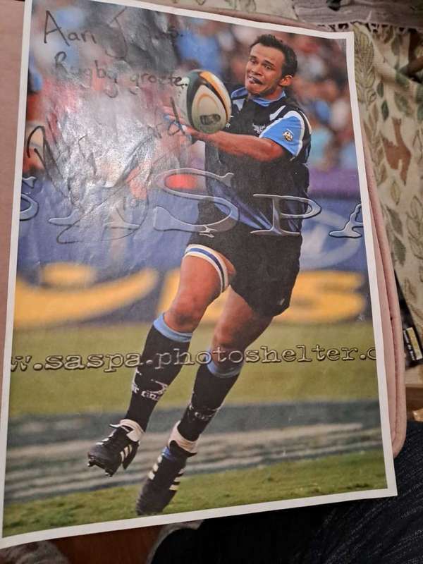 Derick Hougaard original signature