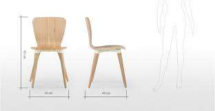 DINING CHAIRS - Edelweiss in Ash & White - MADE FURNITURE