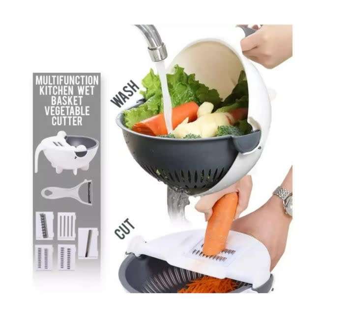 Multi functional Wet Basket Vegetable Cutter