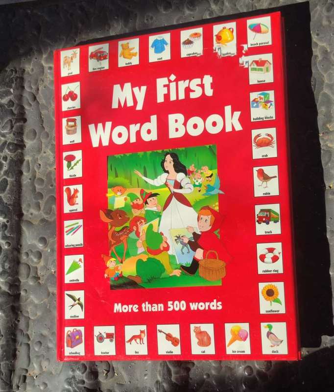 Children's Kid's Education Book My first Word Book - More than 500 words
