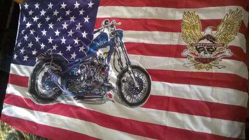 Large Harley Davidson Flag