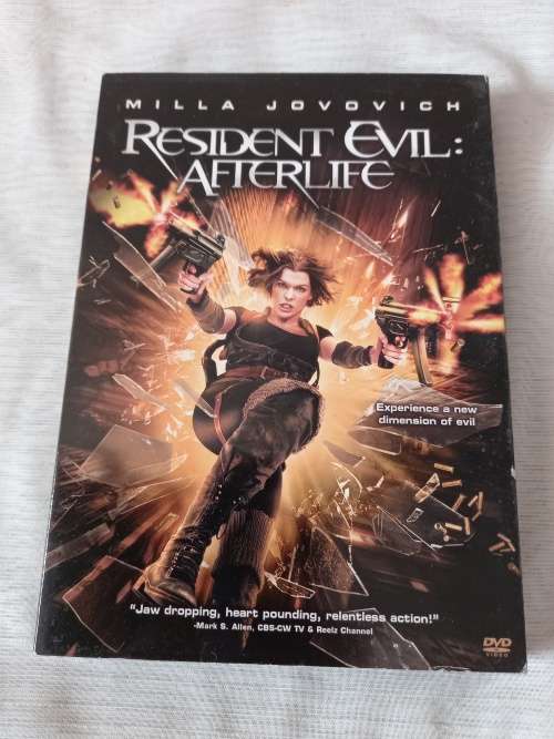Resident Evil Afterlife DVD