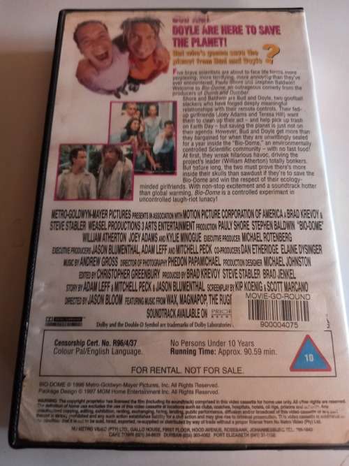 Bio Dome (VHS)