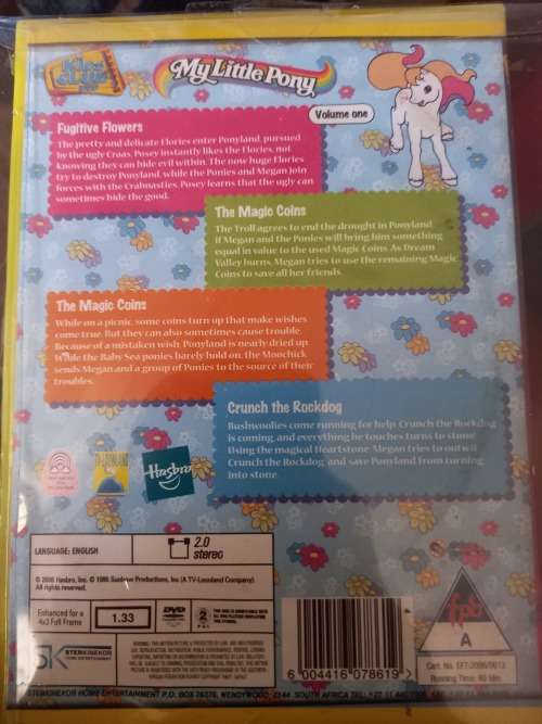 My Little Pony G2 DVDs Very Rare