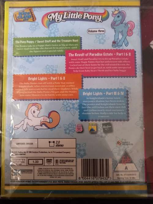 My Little Pony G2 DVDs Very Rare