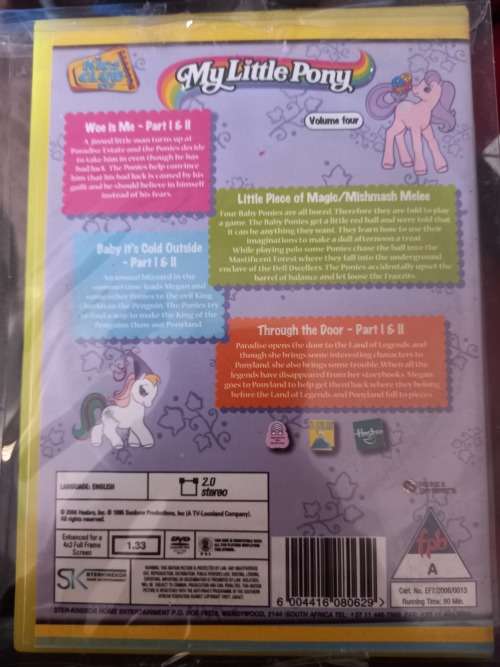 My Little Pony G2 DVDs Very Rare