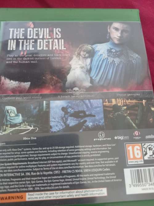 Sherlock Holmes (XBox One)