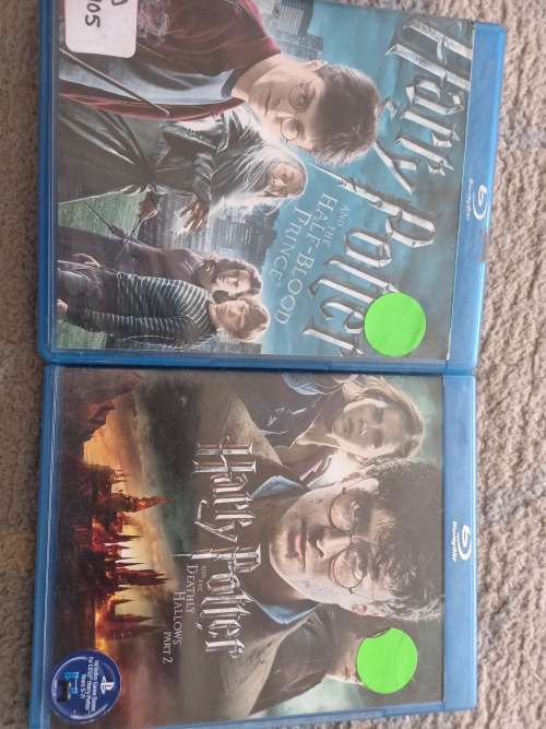 2 x Harry Potter Movies (Blu Ray)