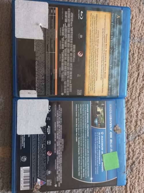 2 x Harry Potter Movies (Blu Ray)