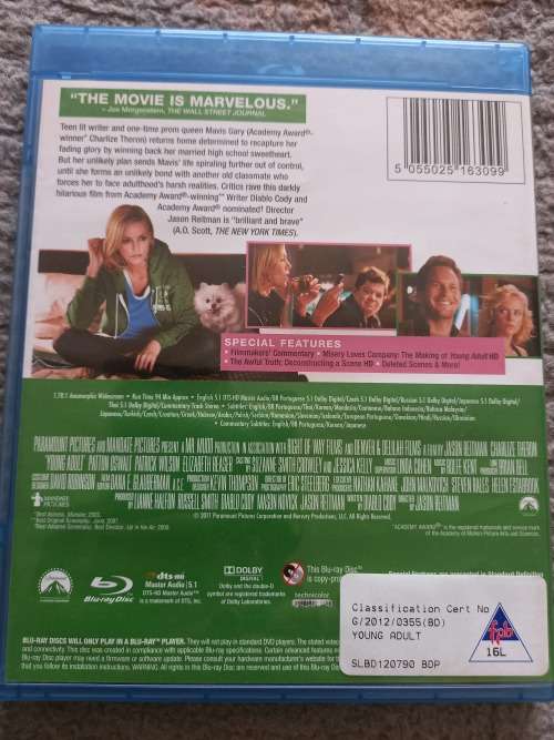 Young Adult (Blu Ray)