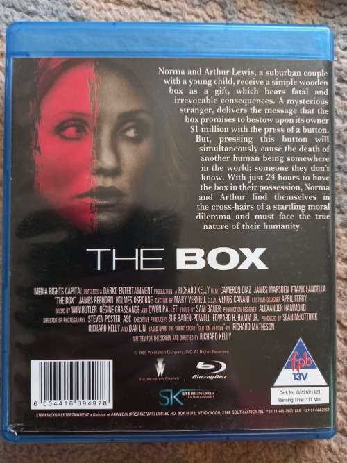 The Box (Blu Ray)