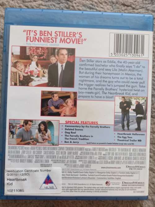 The Heartbreak Kid (Blu Ray)